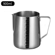 Load image into Gallery viewer, 2020 350/550/900ml Stainless Steel Milk Frothing Jug Espresso Coffee Pitcher Craft Coffee Latte Milk Frothing Jug Pitcher #25