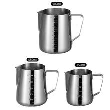 Load image into Gallery viewer, 2020 350/550/900ml Stainless Steel Milk Frothing Jug Espresso Coffee Pitcher Craft Coffee Latte Milk Frothing Jug Pitcher #25
