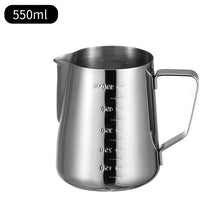 Load image into Gallery viewer, 2020 350/550/900ml Stainless Steel Milk Frothing Jug Espresso Coffee Pitcher Craft Coffee Latte Milk Frothing Jug Pitcher #25
